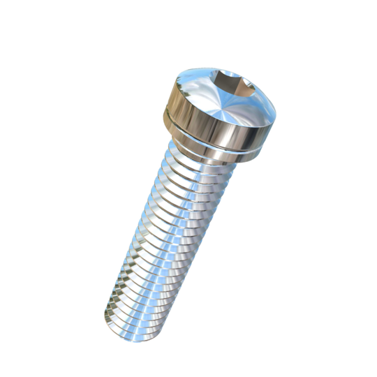 Titanium 7/16-14 X 1-3/4 UNC Fillister Head, Socket Drive, Allied Titanium Machine Screw